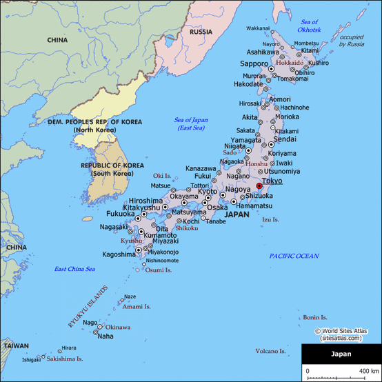 Political Geography - Japan